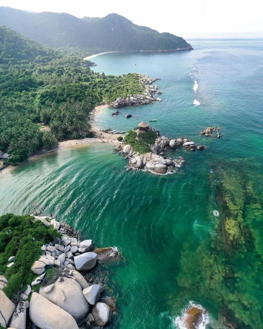 Parque Nacional Natural Tayrona Magdalena Colombia playas