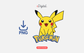 Pikachu Pokémon logo PNG