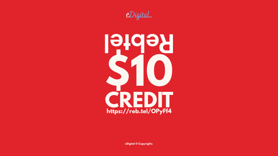 Rebtel 10 dollars credit offer