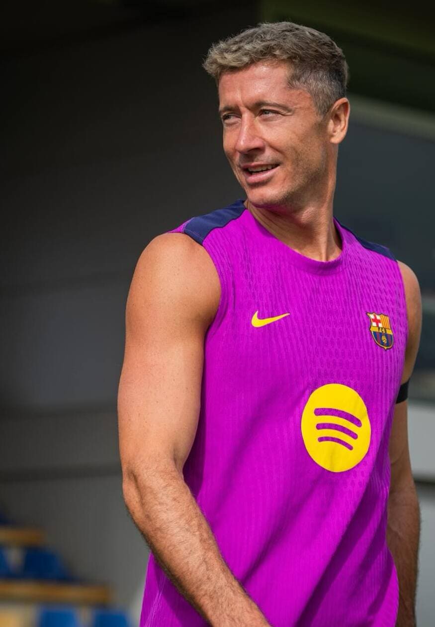 Robert Lewandowski a popular footballer on TikTok