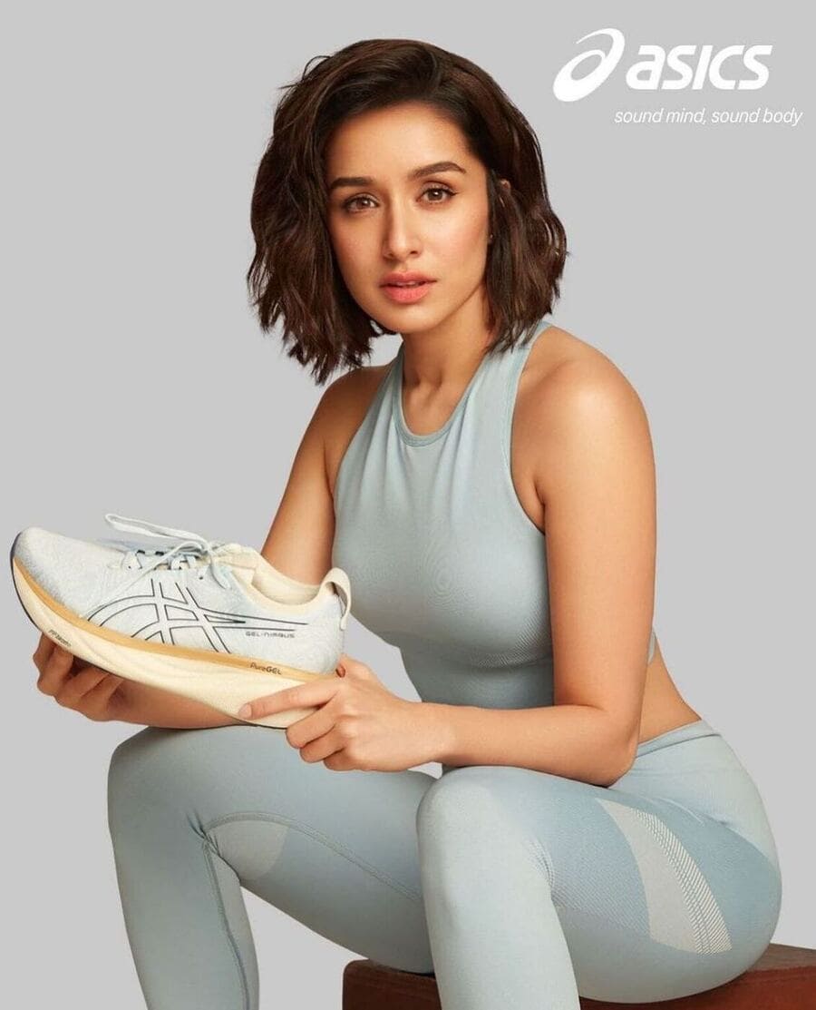 Shraddha Kapoor popular female Indian actor on Instagram