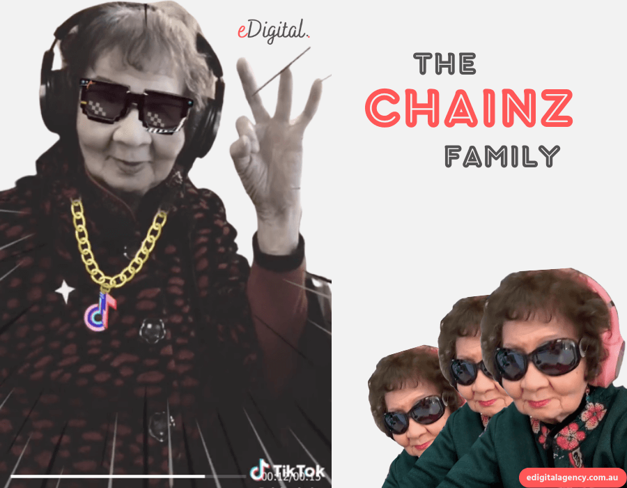 The Chainz family TikTok Australia