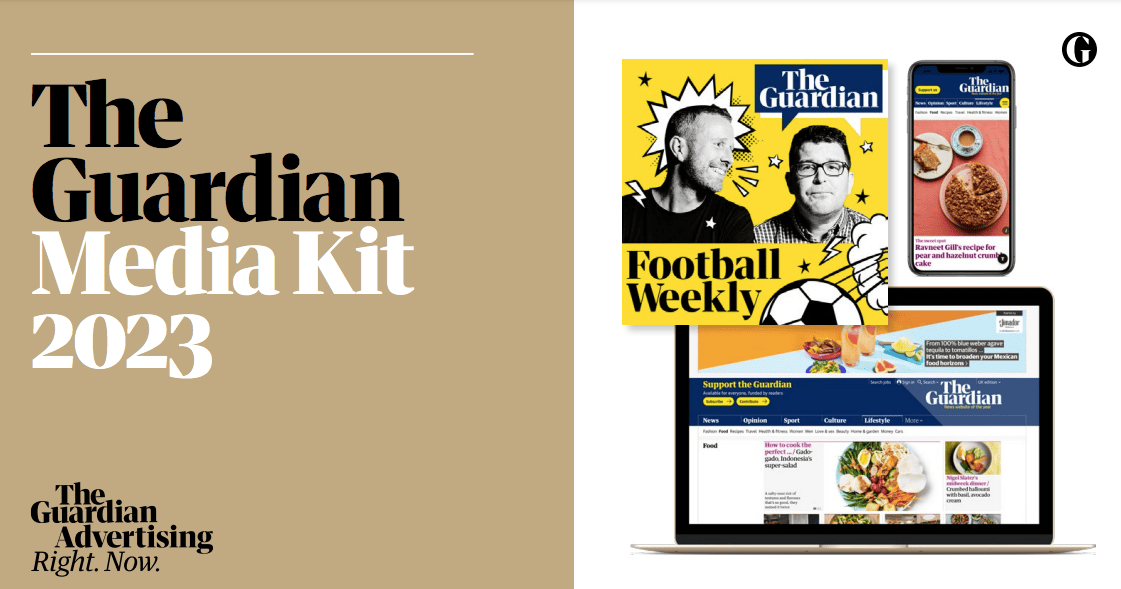 The Guardian Media Kit 2023 cover example