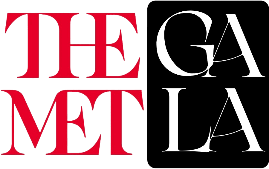 The Met Gala logo PNG large size
