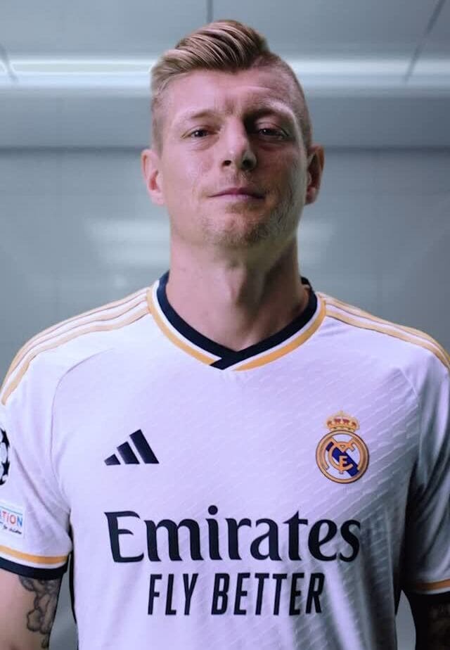 Toni Kroos a popular footballer on TikTok