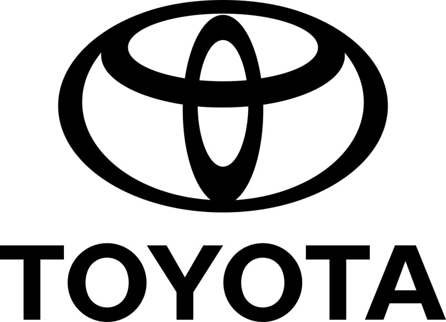 Toyota logo black png large size
