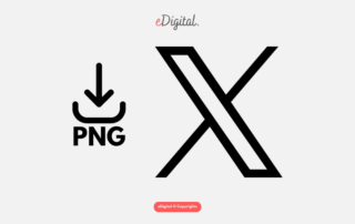 Twitter X logo PNG