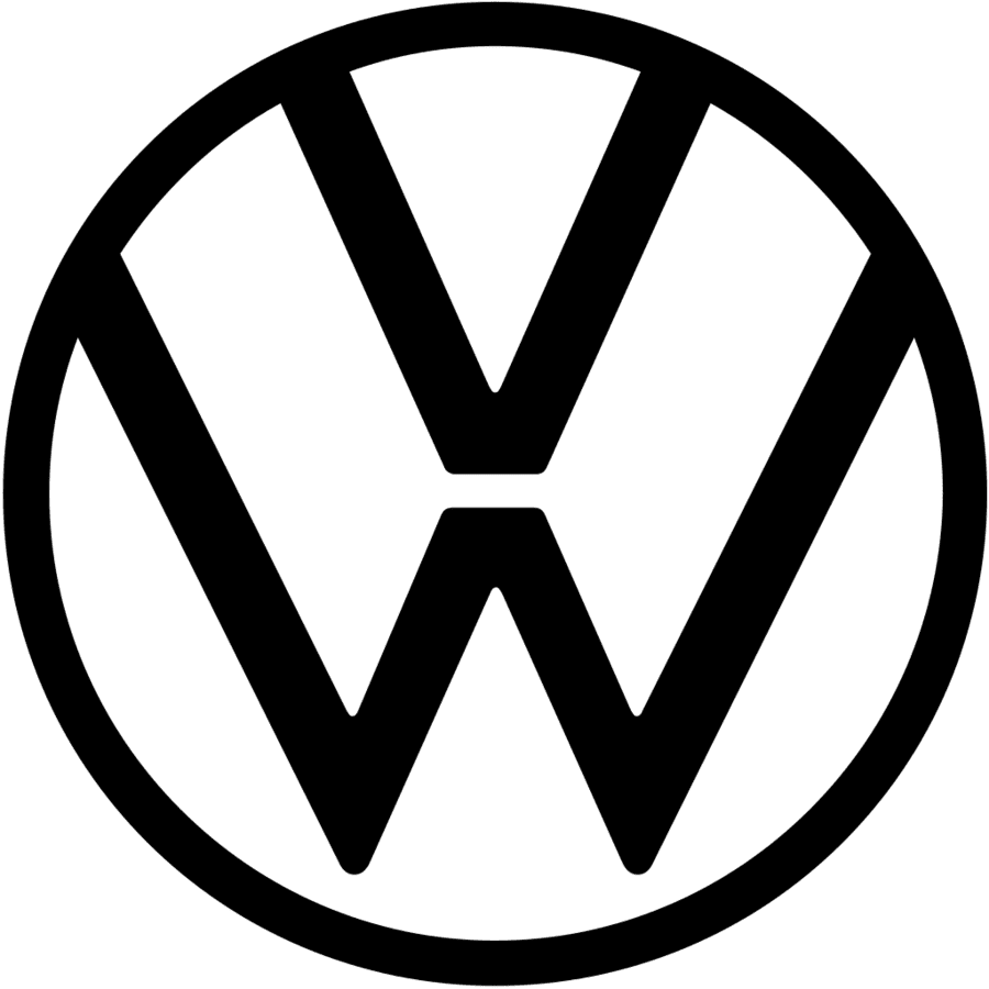 Volkswagen logo black PNG large size