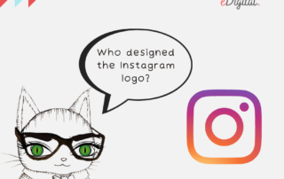 Who designed the Instagram logo?