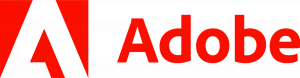 adobe logo png red