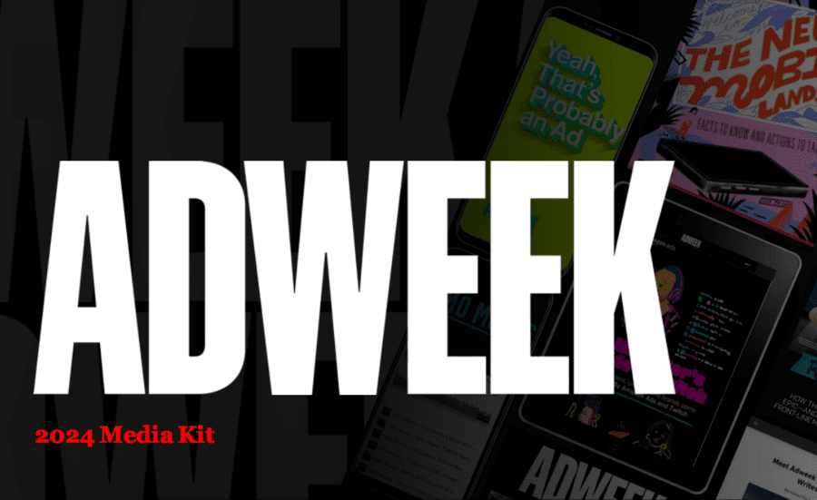 adweek media kit 2024 cover image