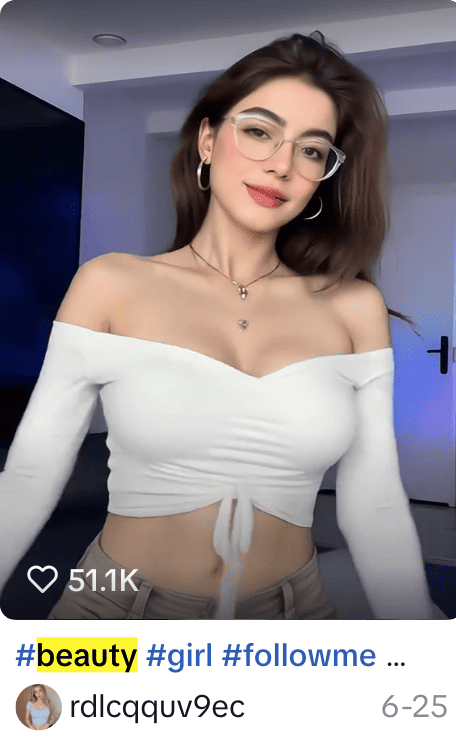 #beauty one of the best TikTok hashtags for followers