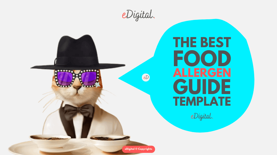 best food allergen guide sheet template