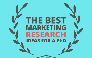 best marketing research ideas for a phd