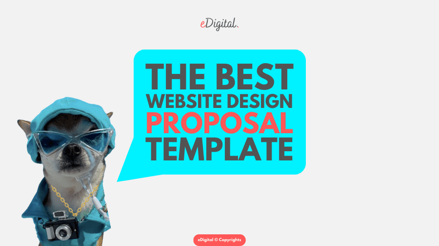 best website design proposal template