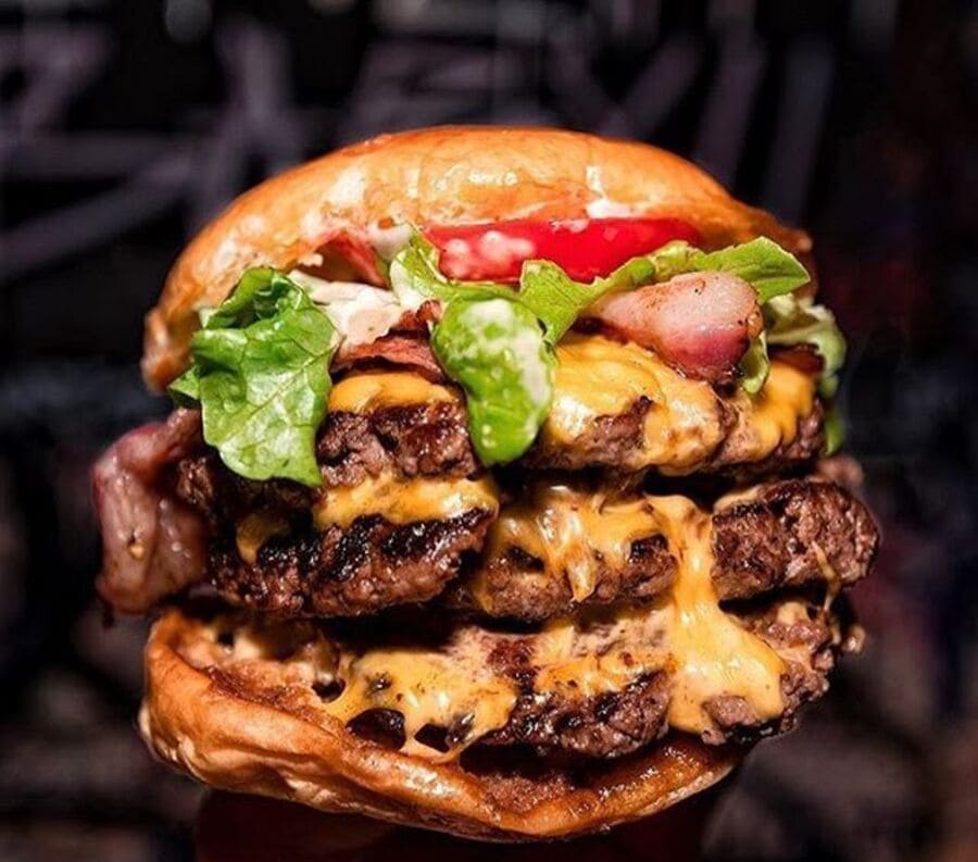burger a popular takeaway food in Australia