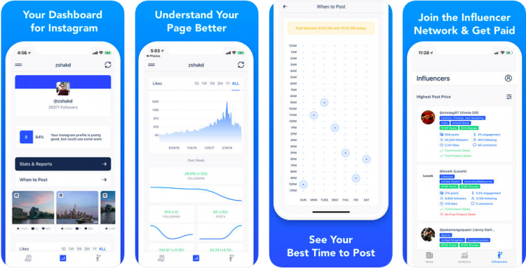 command instagram analytics influencer app tool