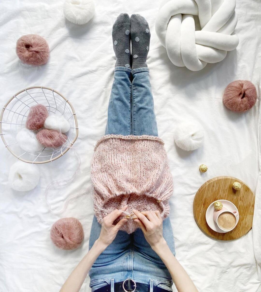 creative flatlay photography original photo dreamingyarn