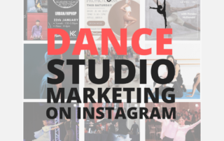dance studio marketing on Instagram