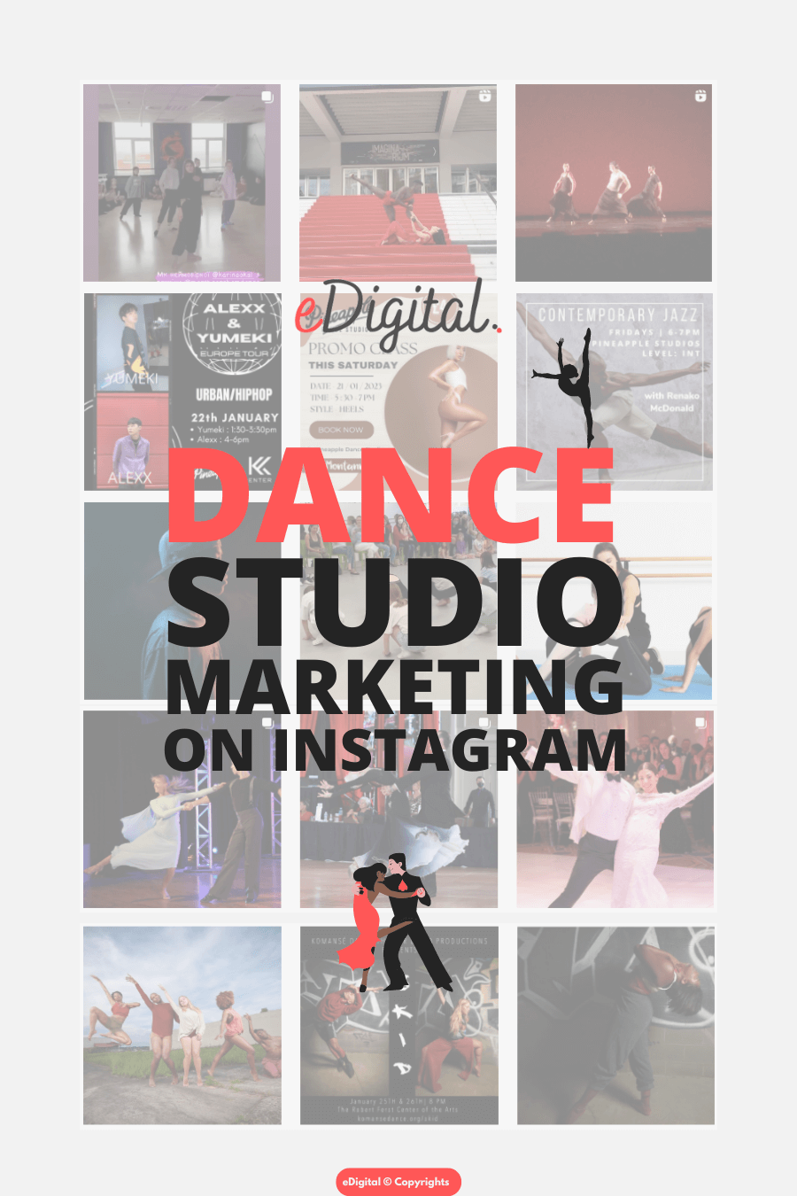 dance studio marketing on Instagram