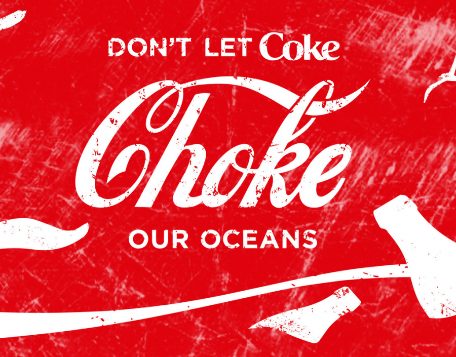 do not let coke choke our oceans logo coca-cola