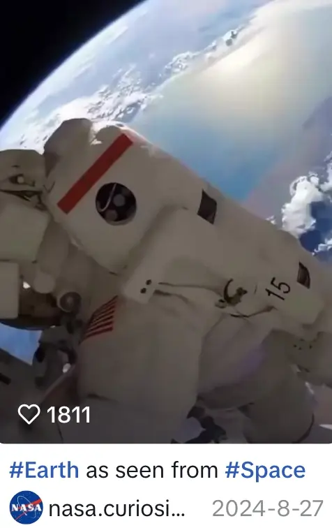 #earth a popular sustainability hashtag on TikTok