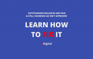 facebook balance paid still ad disapproved how to fix