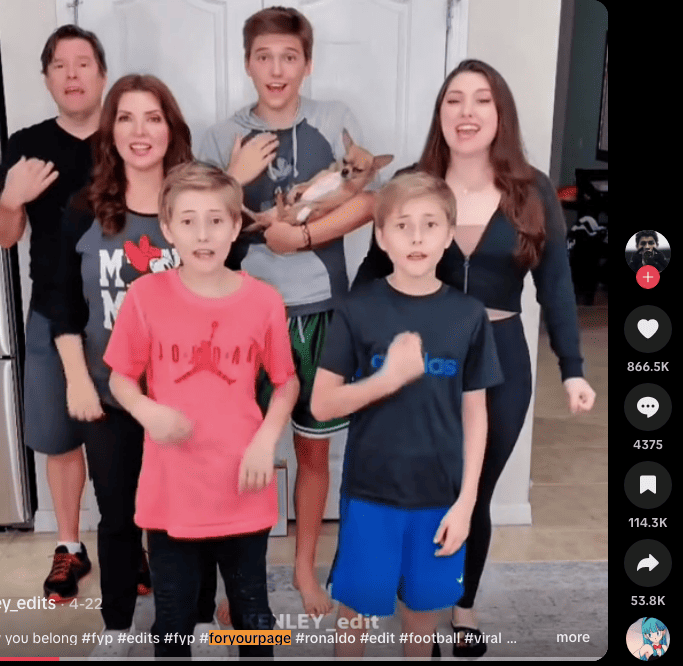 #foryourpage a popular hashtag on TikTok