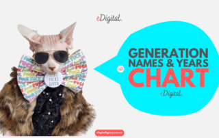 generation names years chart
