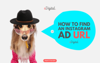 how to find an Instagram ad URL
