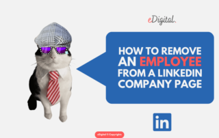 how to remove an employee from a Linkedin company page