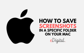 how to save screenshots in a specific folder in your mac