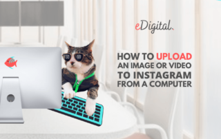 how to upload image photo video Instagram desktop computer pc laptop