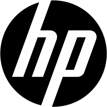 hp logo black png medium size