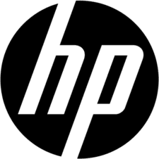hp logo black png small size
