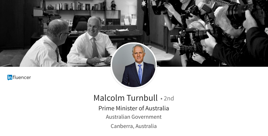 linkedin background photo ideas press meeting photographers malcolm turnbull