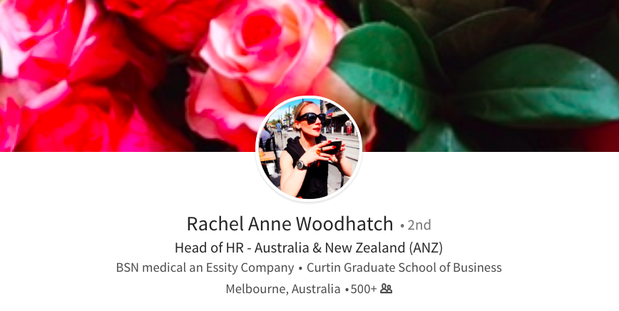 linkedin background photo ideas red roses rachel anne woodhatch