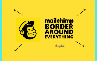 mailchimp border around everything email