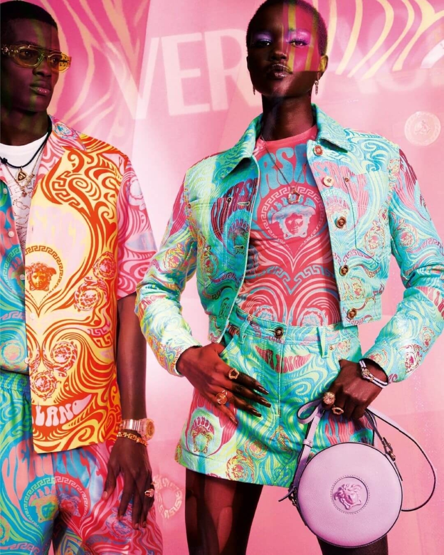 maximalist fashion design trend versace