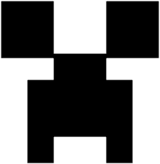 minecraft icon png black small size