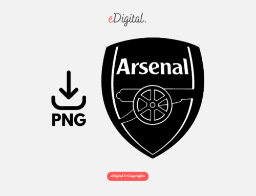 THE NEW ARSENAL F.C. LOGO BLACK PNG IN 2026