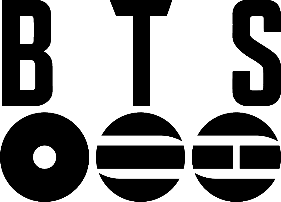 new BTS Arirang logo black PNG large size
