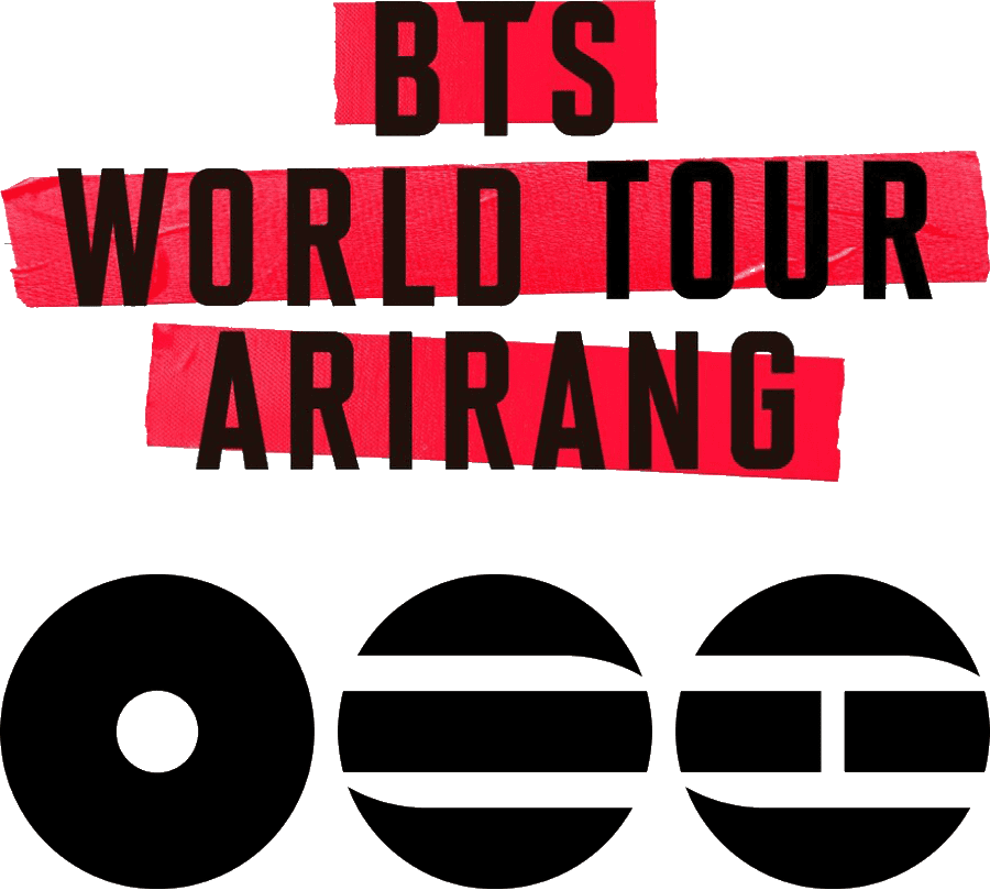 new BTS Arirang world tour logo PNG square