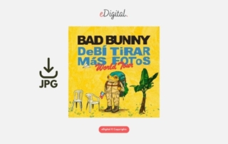 new Bad Bunny debí tirar más fotos tour logo JPG