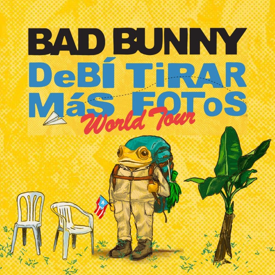 new Bad Bunny debí tirar más fotos world tour logo square JPG large size