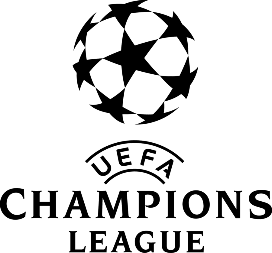 new Champions League logo black png large size
