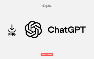 new ChatGPT logo black png