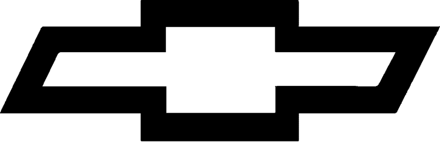 new Chevrolet icon black PNG large size