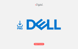 new Dell logo blue PNG