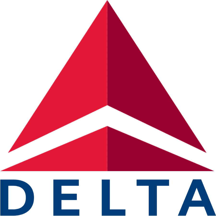 new Delta Air Lines logo PNG vertical large size